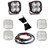 Baja Designs 07-18 Jeep Wrangler JK Squadron Sport A-Pillar Kit LED Light Pods - White - 447796 User 1