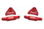 PERRIN 15+ Subaru WRX/STI High-Lift Hood Brackets - Red - PSP-BDY-011RD User 1