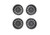 Ford Racing 21-23 Bronco (Excl Bronco Raptor) 17 x 8.5 Method Flat Black Wheel Kit - M-1007K-M1785FB Photo - Primary