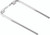 Bikers Choice 85-08 FLH FLT Chrome Saddlebag Support Bracket - 564331 Photo - Primary
