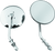 Bikers Choice 65-Up Chrome 4 Inch Round Short Stem Mirror Right Custom - 489711 Photo - Primary