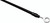 Bikers Choice 87-99 Touring Blackout Clutch Cable +6 Inch 68.75 Length - 66650 Photo - Primary
