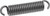 Bikers Choice 91-01 Dyna Black Kickstand Spring Replaces H-D 50057-91 - 601440 Photo - Primary