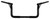 Burly Brand Louie B Bar 8in - Gloss Black - B12-7007B User 1