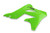 Cycra 13-16 Kawasaki KX250F Powerflow Radiator Shrouds - OEM Green - 1CYC-1865-72 Photo - Primary