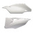 Cycra 21-23 Kawasaki KX250F Side Number Panels - White - 1CYC-2770-42