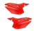 Cycra 14-17 Honda CRF250R Side Number Panels - Red - 1CYC-2896-33 Photo - Primary