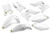 Cycra 13-16 Kawasaki KX250F Powerflow Body Kit - White - 1CYC-9307-42 User 1