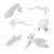 Cycra 16-18 KTM 125-450 SX/XC/SX-F/XC-F 5 PC. Replica Body Kit - White - 1CYC-9417-42