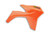 Cycra 11-13 KTM 125-500 SX/XC/SX-F/XC-F/XC-W/XCF-W/EXC-F Powerflow Radiator Shrouds - Orange - 1CYC-1896-22 Photo - Primary