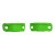 Cycra Fork Protector Pad Kit - Green - 1CYC-0012-72