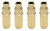 Kibblewhite Cast Iron Valve Guide Kit: 30-73 Harley Davidson 45" Flat Head