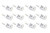 Diode Dynamics 194 LED Bulb HP3 LED Pure - White Set of 12 - DD0022TW Photo - Primary