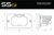 Diode Dynamics Stage Series 2 In LED Pod Sport - Yellow Fog Flush ABL Each - DD6425S