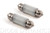 Diode Dynamics 36mm HP6 LED - Red (Pair) - DD0308P