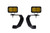 Diode Dynamics 10-21 Toyota 4Runner Stage Series 2in LED Ditch Light Kit - Sport Yellow Combo - DD6751 Photo - Primary