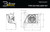Diode Dynamics SS3 Type SV2 LED Fog Light Kit Max - White SAE Fog - DD6835