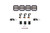 Diode Dynamics SS5 Sport Universal CrossLink 4-Pod Lightbar - White Combo - DD6794
