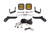 Diode Dynamics 17-20 Ford Raptor SS5 Bumper LED Pod Light Kit - Yellow Pro Combo - DD7349 Photo - Primary