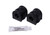 Energy Suspension 06-12 VW GTI / 10-14 VW Golf (Base) Black 21.7mm Rear Sway Bar Bushing Set - 15.5111G Photo - Primary