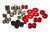 Energy Suspension 2015 Ford Mustang Rear Control Arm Bushing Set - Red - 4.3166R Photo - Primary