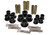 Energy Suspension 97-03 Ford F100/F150/F250 2WD Black Rear Leaf Spring Bushing Set - 4.2150G Photo - Primary