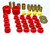 Energy Suspension 10 Chevy Camaro Red Rear End Control Arm Bushing Set - 3.3196R Photo - Primary