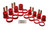 Energy Suspension 84-01 Jeep Cherokee/Wagoneer/Comanche 2WD Red Front Control Arm Bushings - 2.3101R Photo - Primary