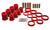 Energy Suspension 84-01 Jeep Cherokee/Wagoneer/Comanche 4WD Red Front Control Arm Bushings - 2.3102R Photo - Primary