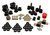 Energy Suspension 86-91 Mazda RX7 Black Hyper-Flex Master Bushing Set - 11.18101G Photo - Primary