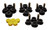 Energy Suspension 94-98 Dodge Ram Black Front Control Arm Bushing Set - 5.3120G Photo - Primary