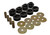 Energy Suspension 73-79 Chrysler RWD B-Body (Charger/GTX/Roadrunner/Superbee) Black Body Mount Set - 5.4111G Photo - Primary