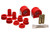 Energy Suspension 88-96 Chevy Corvette Red 24mm Front Sway Bar Bushing Set (End Links Inc) - 3.5141R Photo - Primary