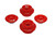 Energy Suspension 93-99 VW Golf III/Jetta III/ GTI Red Rear Strut Tower Bushings - 15.8101R Photo - Primary