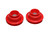 Energy Suspension 99-06 Volkswagen Golf IV/GTI/Jetta IV Red Rear Coil Spring Isolator Set - 15.6104R Photo - Primary