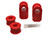 Energy Suspension Ford/Mercury/Lincoln E250/E350 Van 2WD Red Front Sway Bar Bushing Set - 4.5142R Photo - Primary