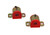 Energy Suspension 67-69 Chevy Camaro Red 11/16in Front Sway Bar Bushing Set - 3.5202R Photo - Primary