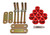 Energy Suspension 67-69 Chevy Camaro w/ Mono-Leaf Springs Red Heavy Duty Shackle Set (Inc Hardware) - 3.2137R Photo - Primary