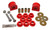 Energy Suspension 97-01 Expedition 4WD / 97-01 Navigator 4WD Red 22mm Rear Sway Bar Bushing Set - 4.5146R Photo - Primary