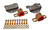 Energy Suspension 67-72 Dodge Dart / 65-69 Charger Red 7/8in Greasable Bushing Adapter Kit - 5.5134R Photo - Primary