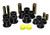 Energy Suspension 94-97 Ford F Super Duty Black Leaf Spring Bushing Set - 4.2146G Photo - Primary