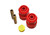 Energy Suspension 93-99 VW Cabrio/Golf III/GTI/Jetta III Red Rear End Axle Beam Bushing Set - 15.3119R Photo - Primary