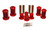 Energy Suspension 97-01 Ford Expedition 4WD/97-03 F-150/250 4WD Red Front End Control Arm Bushings - 4.3145R Photo - Primary