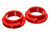 Energy Suspension Universal 2 1/8in ID 2 1/2in OD 5/8in H Red Coil Spring Isolators (2 per set) - 9.6119R Photo - Primary