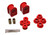 Energy Suspension Ford Red 7/8in Dia 2 1/2in Tall inBin Style Sway Bar Bushing Set - 4.5102R Photo - Primary