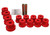 Energy Suspension 67-69 Chevrolet Corvette Red Rear Leaf Spring Bushing Set - 3.2102R Photo - Primary