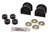 Energy Suspension 6/95-04 Toyota Pickup 4WD (Exc T-100/Tundra) Blk 26mm Front Sway Bar Bushing Set - 8.5117G Photo - Primary