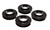 Energy Suspension 97-06 Jeep Wrangler TJ / 84-01 Cherokee Black Fr/Rear Coil Lift Isolator Set of 4 - 2.6103G Photo - Primary