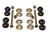 Energy Suspension 03-05 Dodge SRT4 Black Front Sway Bar End Link Set - 5.8107G Photo - Primary