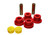 Energy Suspension 99-04 Ford F-350 2WD Red Radius/Strut Arm Bushing Set - 4.7125R Photo - Primary